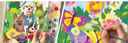 X Paint Number Butterflie