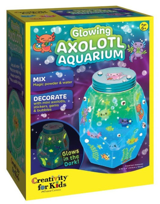 Glowing Axolotl Aquarim