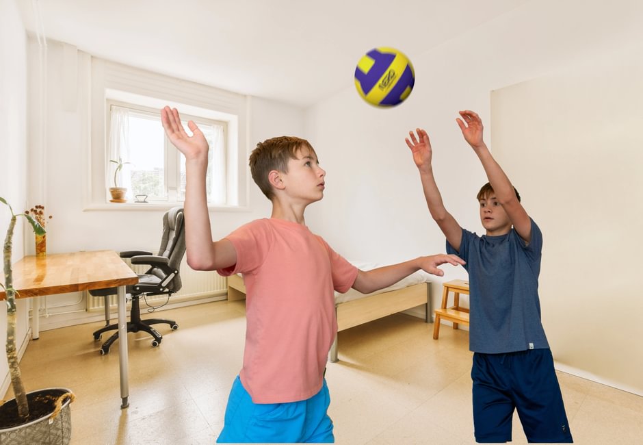 Ninja Silent Volleyball