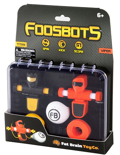 Foosbots 2 Pack W Goal