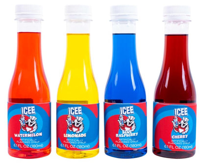 4pk Icee Syrup Fruit Set