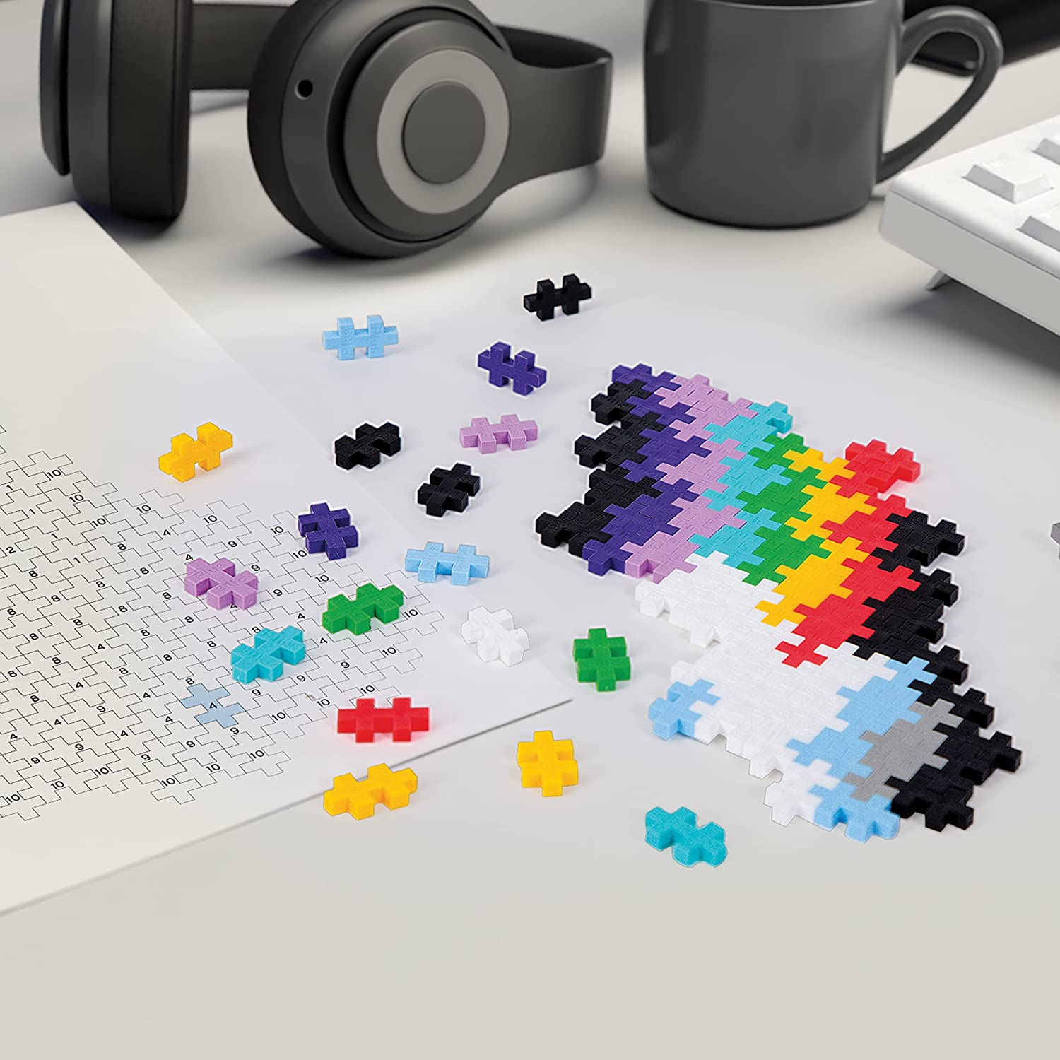 X Puzzle 500 Pc Rainbow B