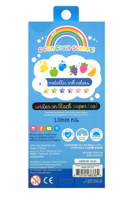 X Yummy Scented Gel Pens