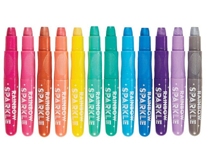 Rainbow Sparkle Watercolo