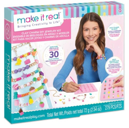 * X Clay Charm Diy Jewelr