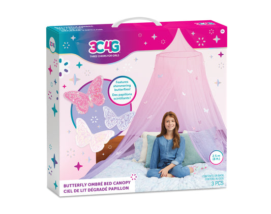 X Butterfly Ombre Canopy