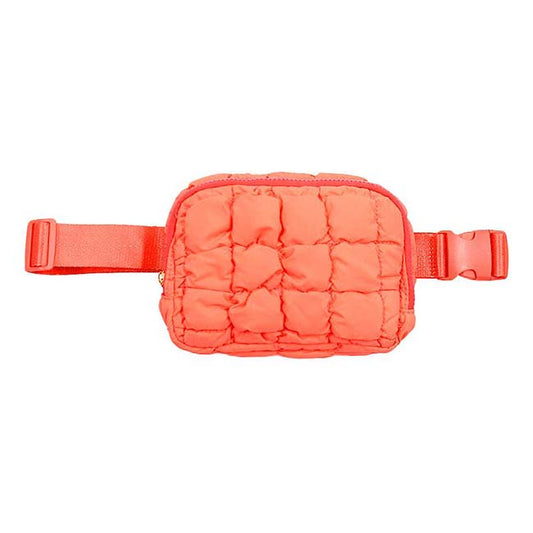 X Melon Puffer Waist Bag
