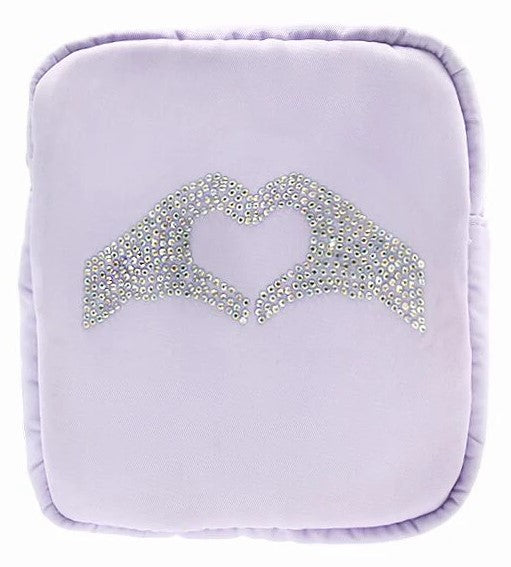 X Heart Hands Varsity Bag