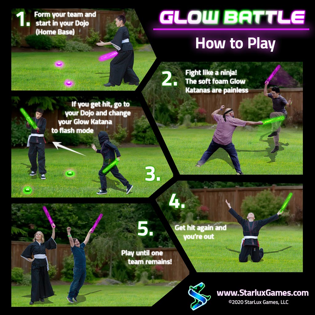 X Glow Battle Ninja