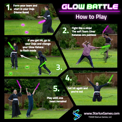 X Glow Battle Ninja
