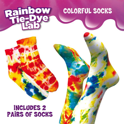 X Rainbow Tie-Dye Lab