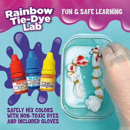 X Rainbow Tie-Dye Lab