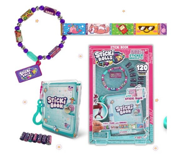 Sticki Rolls Stick Book