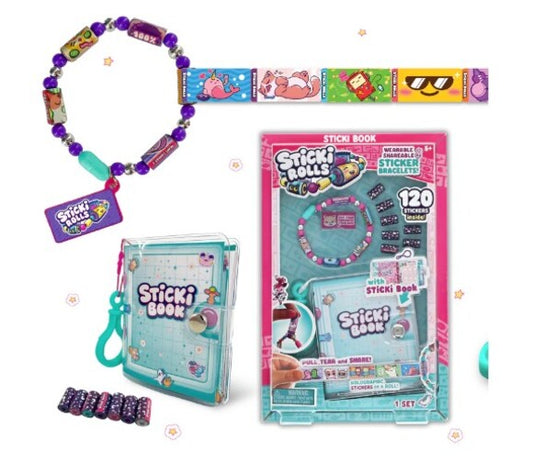 Sticki Rolls Stick Book