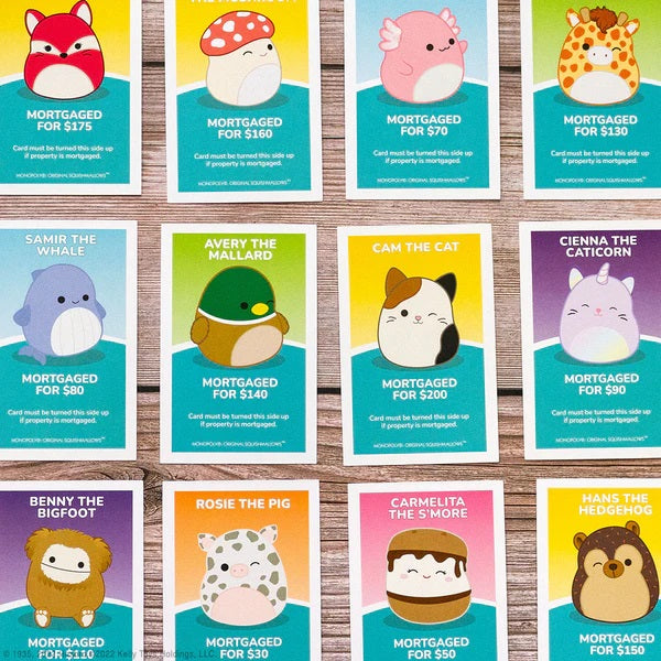 X Squishmallows Monopoly