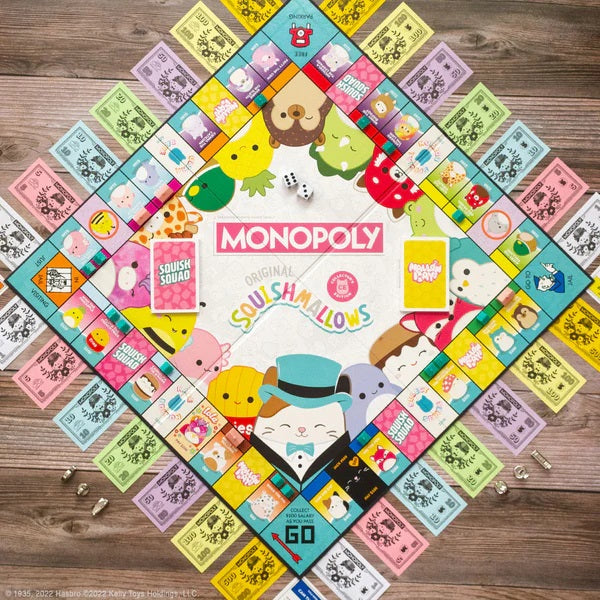 X Squishmallows Monopoly