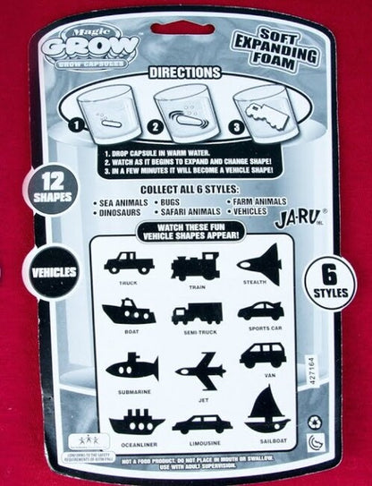 Magic Grow Vehicle Capsul