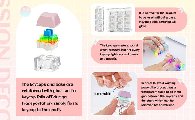 Keyboard Clicker Cube