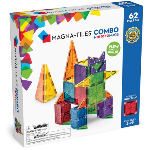 Magnatiles 62pc Clear