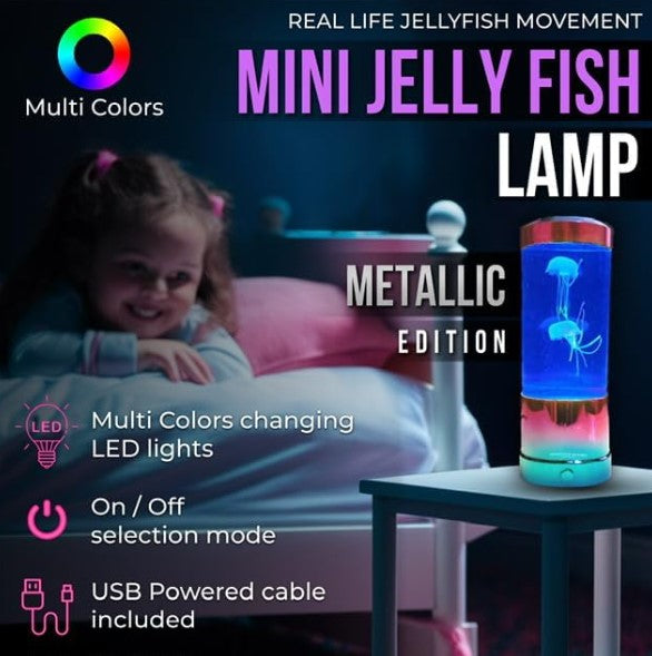 Small Metalic Jellyfish