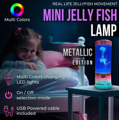 Small Metalic Jellyfish