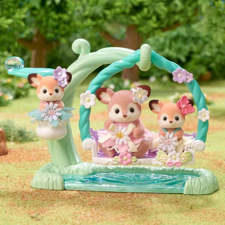 Cc Deer Babies Floral
