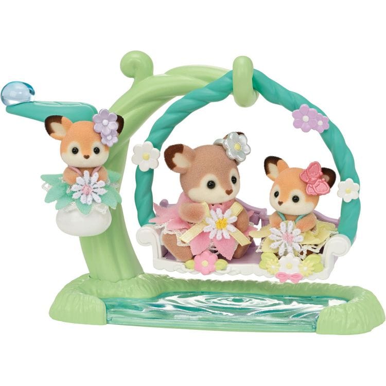 Cc Deer Babies Floral