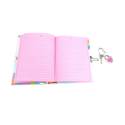 X Diary with Lock and Key