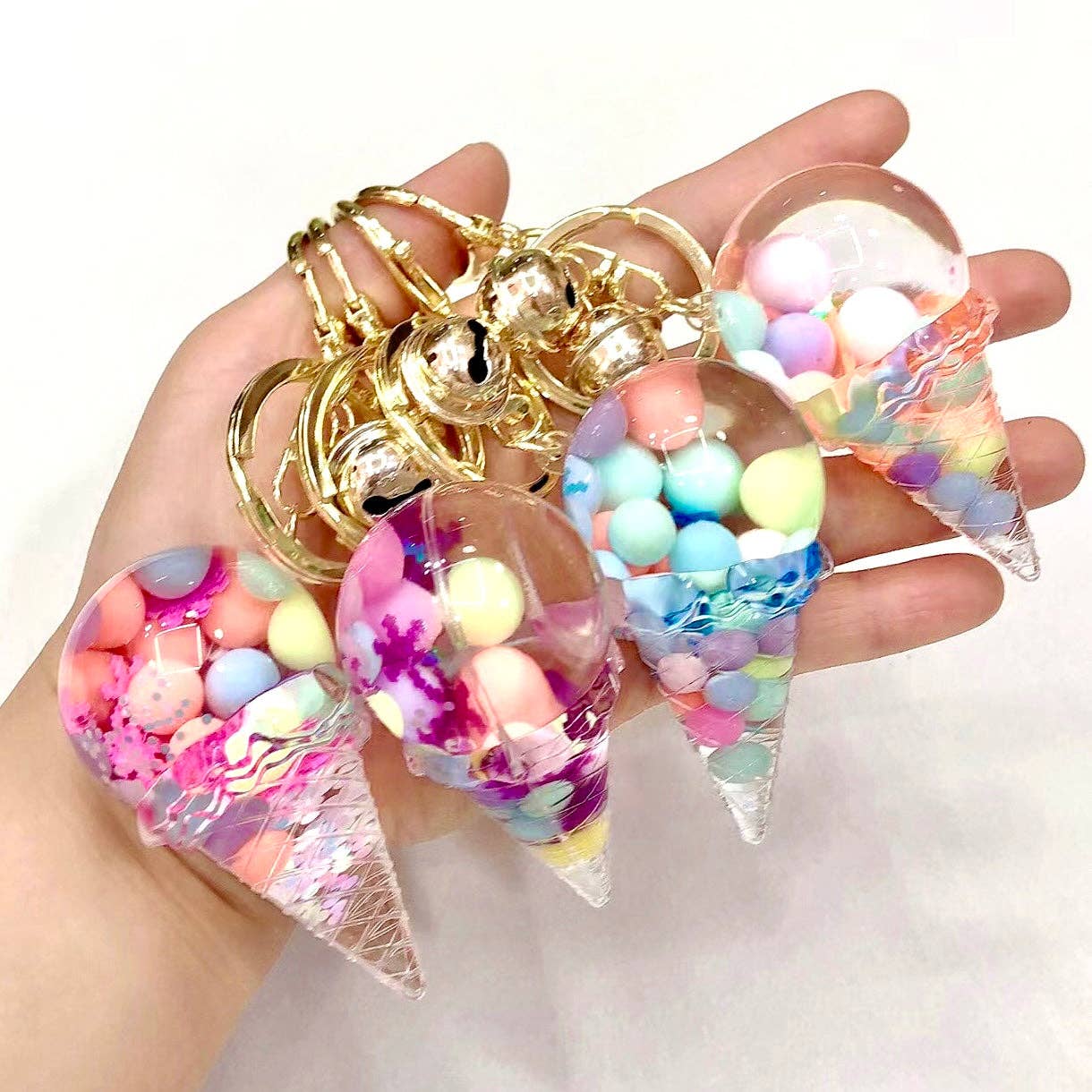 Ice Cream Boba Floaty Key