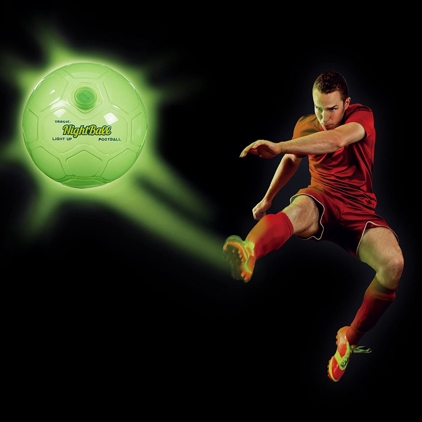 Soccer Inflated Green B