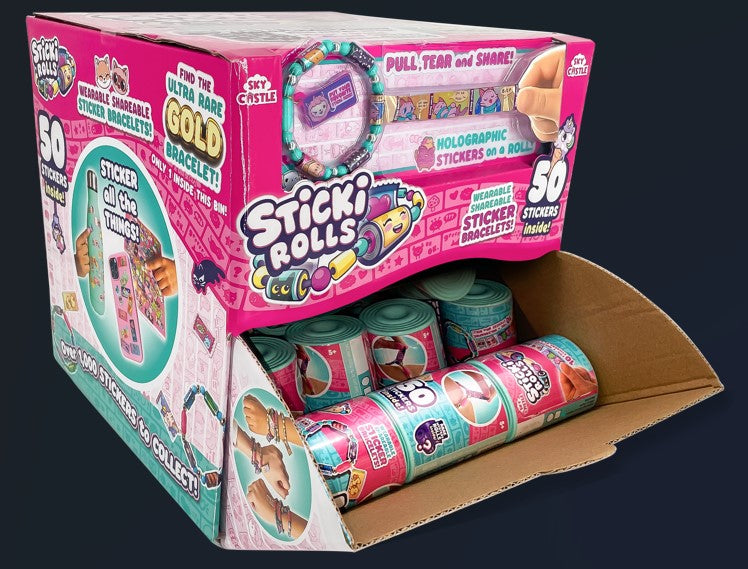 X Sticki Rolls Mystery Ca