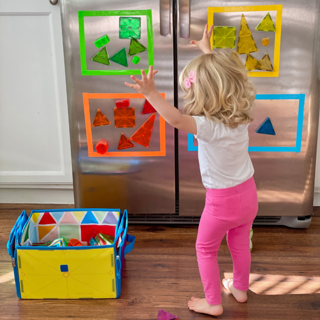 D Magnatiles 100pc Clear