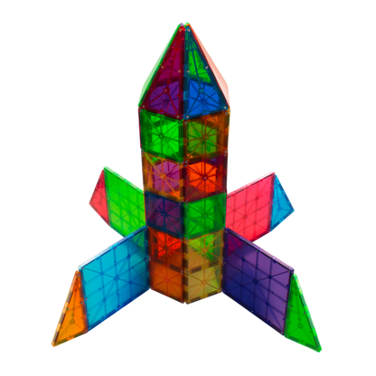 D Magnatiles 100pc Clear