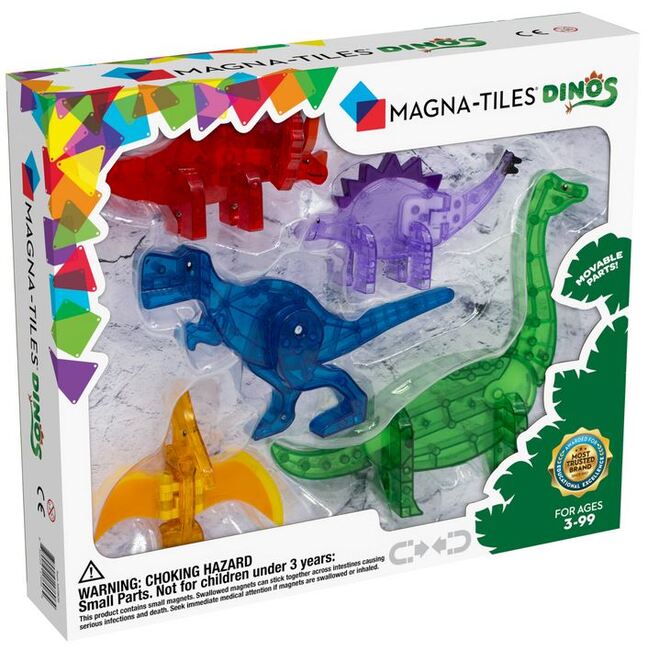 X * Dino Set Magna Tiles